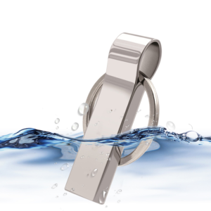 Waterproof USB Flash Drive Key Ring 32GB