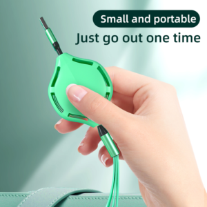 Portable Retractable 3-in-1 USB Charging Cable