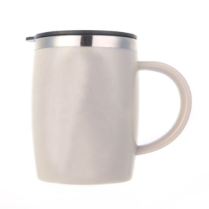 Coffee/Tea Mug with Lid and Handle
